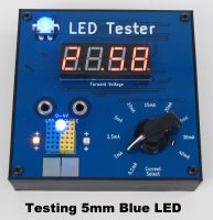 Testing 5mm Blue LED