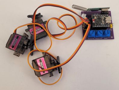 Servo Trigger RF Remote